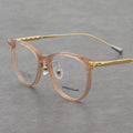 69028 LevelNine Thick Round Acetato Acetate Eyeglass Optical Glasses Frame