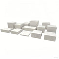 White Wedding Food Riser Acrylic Display Stand for Catering Buffet Table Dessert Stand Wedding Decoration