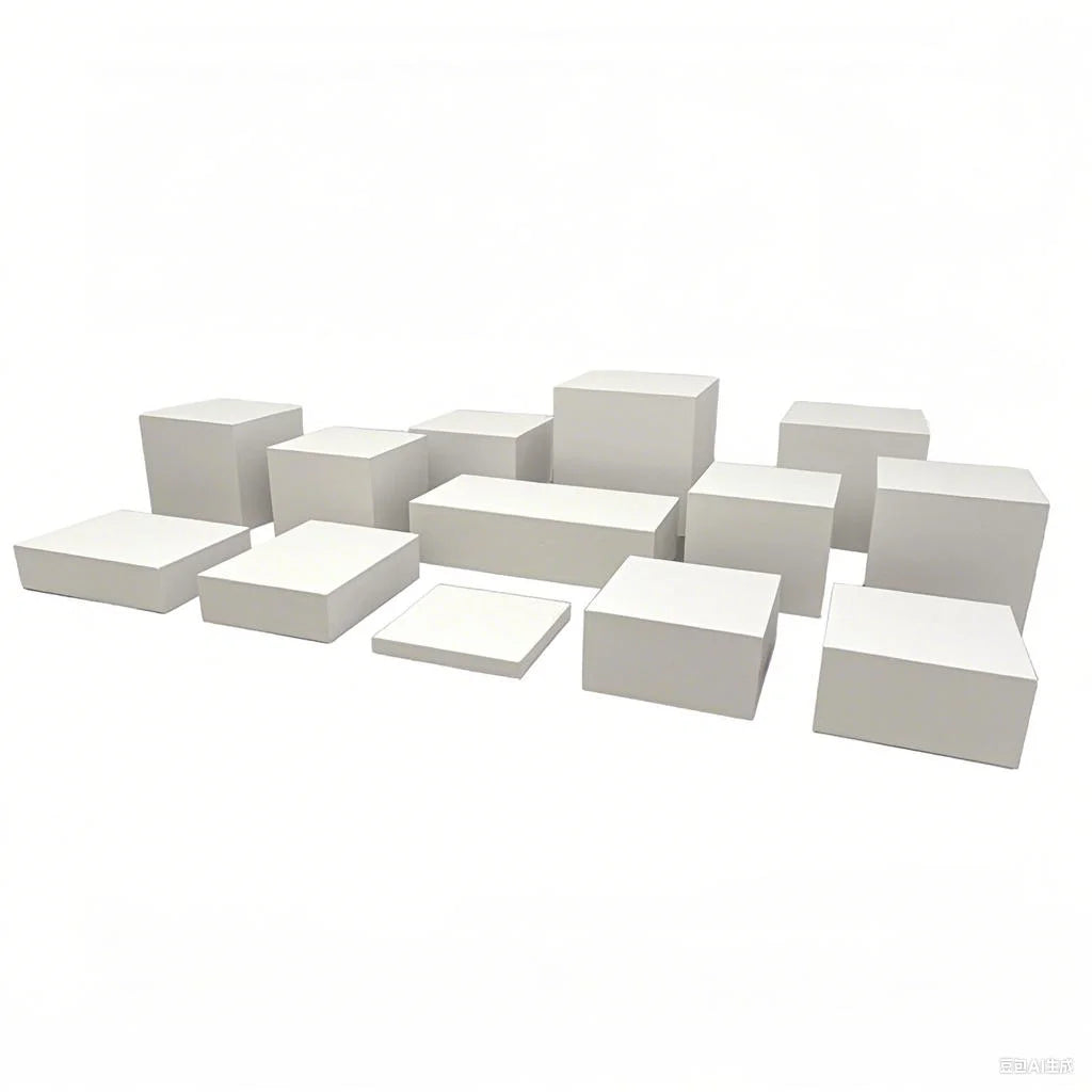 White Wedding Food Riser Acrylic Display Stand for Catering Buffet Table Dessert Stand Wedding Decoration