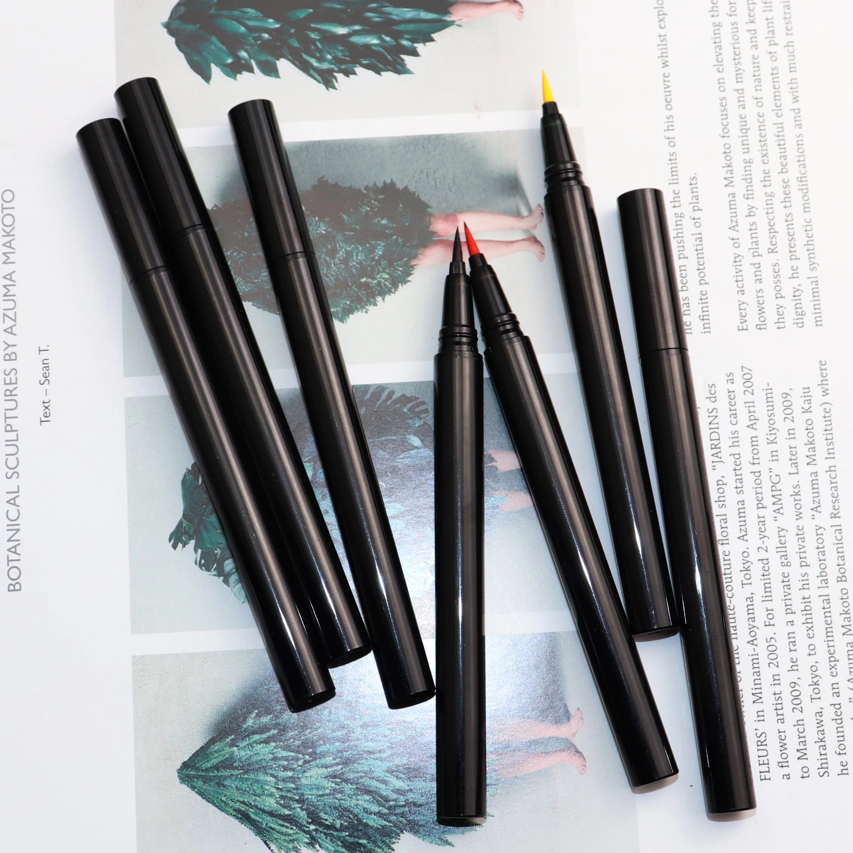 Oem Private Label Eye Liner Custom Logo Black Liquid Waterproof Eyeliner