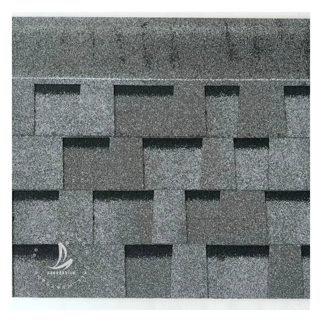 ASTM United States Standard 3 Tab Asphalt Tile Waterproof Roofing Material Roof Tiles Architectural Shingles for Hotel Warehouse