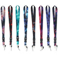 Custom Nightmare Before Christmas Neck Strap Polyester ID Card Holder Lanyard in Anime Cartoon Style