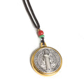 Christianity Alloy Pendant St. Benedict's Pendant in Nusia Catholic Religious Jewelry Church Easter Gift