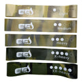 Camouflage Mini Resistance Loop Exercise Bands Non-Slip Booty Workout Bands  Fitness Training Bands Strength Physical Therapy