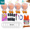 Remote Control Exploding Balloons Kit Balloon Blaster Machine With Ci9 and Balloon Suffing Machine for Bride Wedding Decorations