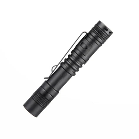 Emergency Aluminum Custom logo Black Light Mini Led Torchligh Pen Flashlight with Clip