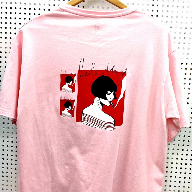 Best Quality Large Format Heat Press Logo or Design Sticker for Women Clothing Heat Transfer PET Garment with Strong Elasticity