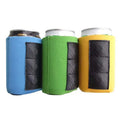 Custom Neoprene Magnetic Can Cooler Holder Blank Sublimation Drink Sleeve Coozy Beer Bottle Holder Can Koozy With Strong Magnets