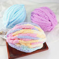 Charmkey  Hot Sale Iceland Yarn Hand-woven Blanket DIY Chunky Chenille Yarn for Knitting