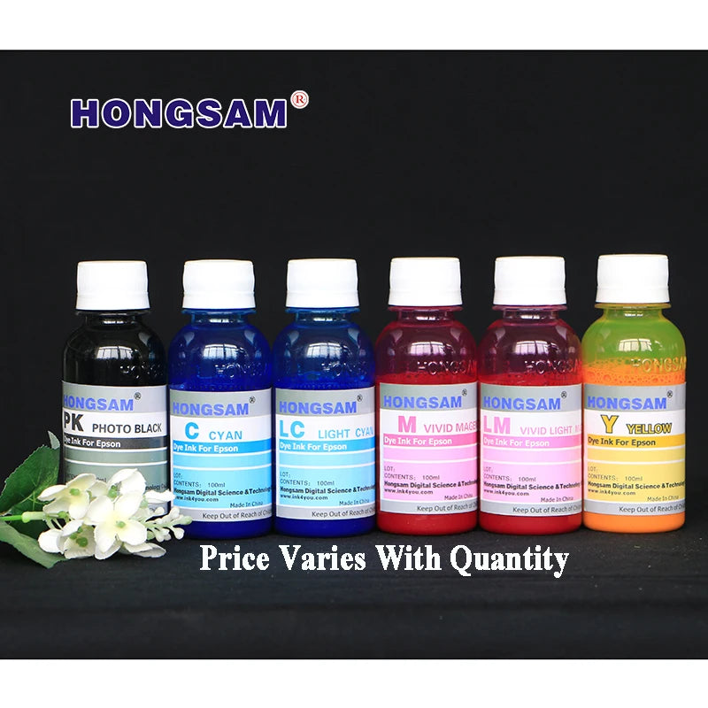 23 Years Factory Experience High Light-fastness Dye Ink for Epson Printer