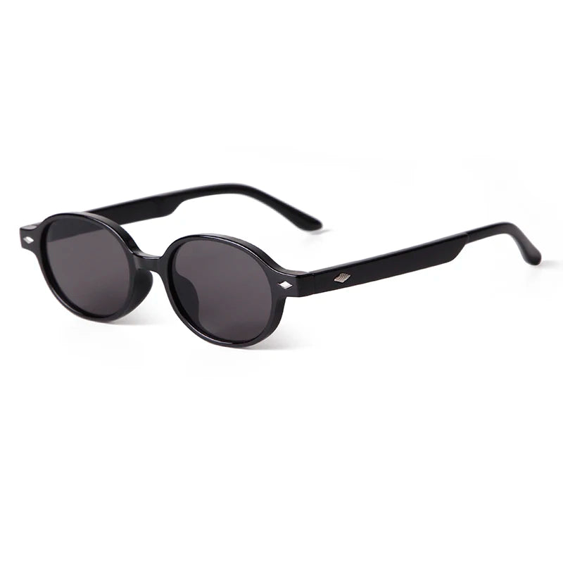 STORY STY2382M Vintage Rivet Oval Sunglasses Women Men Brand Designer Sunglasses Retro Round Tortoiseshell Sun Glasses 2025