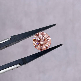 Fancy Pink Round Cut 1-3ct Diamond Loose IGI pink Lab Grown Diamond Ring Stone
