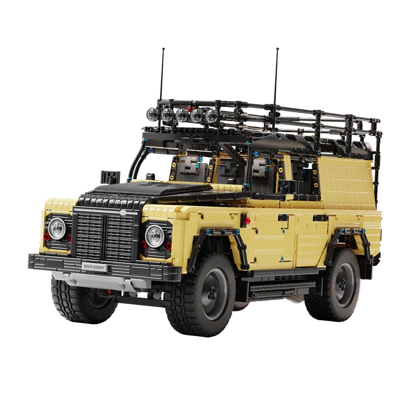 2023 New YC-23029  Rock GLGAN Toy Bricks 1:8 OFF-ROAD VEHICLE Stack Block Kits for Children Birthday Racing Car Gift