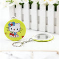 58mm Round Keychain Mirror Button Tin Badge Custom Butterfly Design Metal Blank for Lapel Pins & Souvenirs Craft Applications