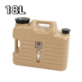 TOMITOMO TT-J037 18L Eco-Friendly Sturdy Outdoor Water Storage Bucket Drinking Water Car Travel Camping Portable Food Grade PE