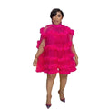 Eye-catching Ankara Skirt Two-piece Ankara Maternity Dress Embroider African Design Dresses