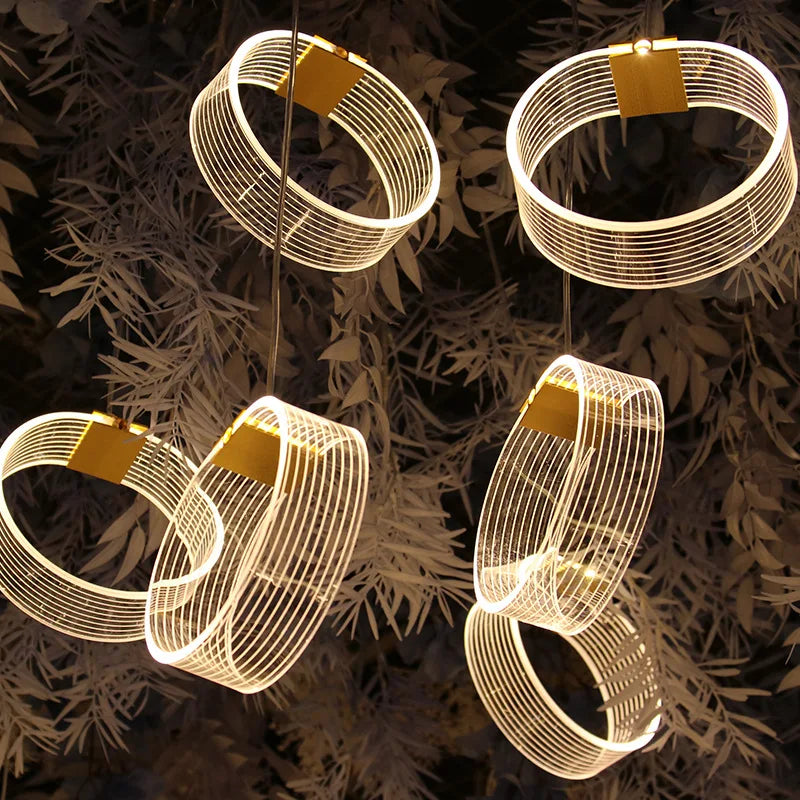 I860 Set of 10pcs Fan-shaped Acrylic Wedding Chandelier Hotel Wedding Venue Layout Prop Lamp Ceiling Decoration