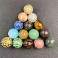 Wholesale Cheap Price 20mm Crystal Spheres Seven Chakra Different Color Crystal Ball for Home Decoration Spirit Healing