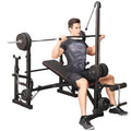 Multifunctional Weight Bench Bench Press Barbell Bed Squat Rack Home Fitness Equipment
