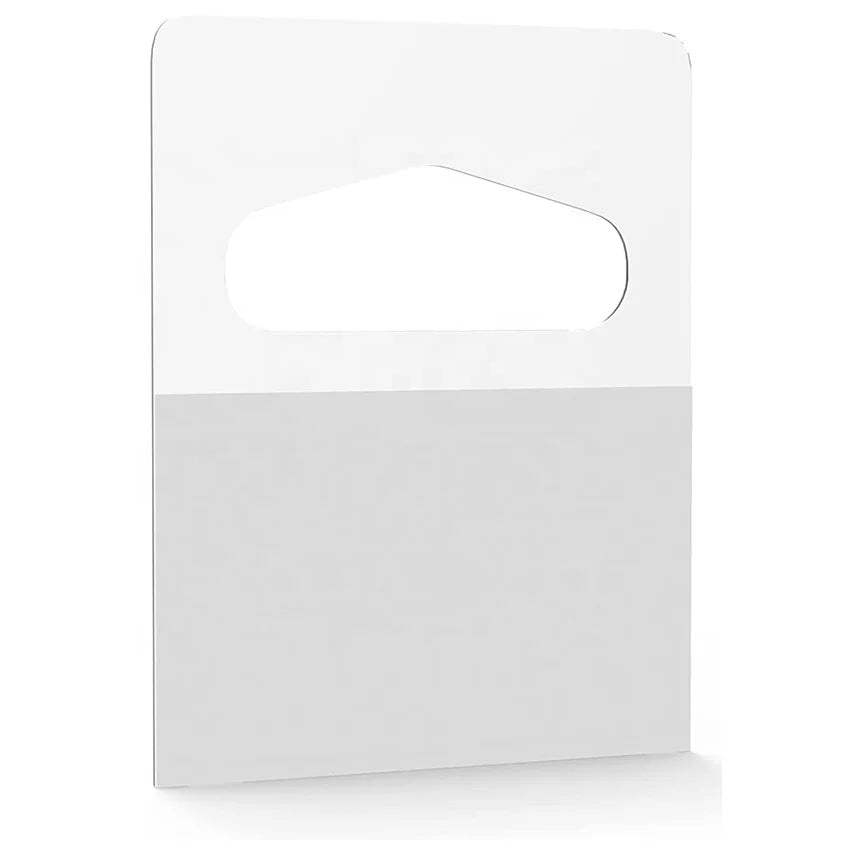 Slot Hole Self Adhesive Hanging Tabs Heavy Duty Clear Plastic Hang Tags Hook for Store Retail Display 1000 Pack