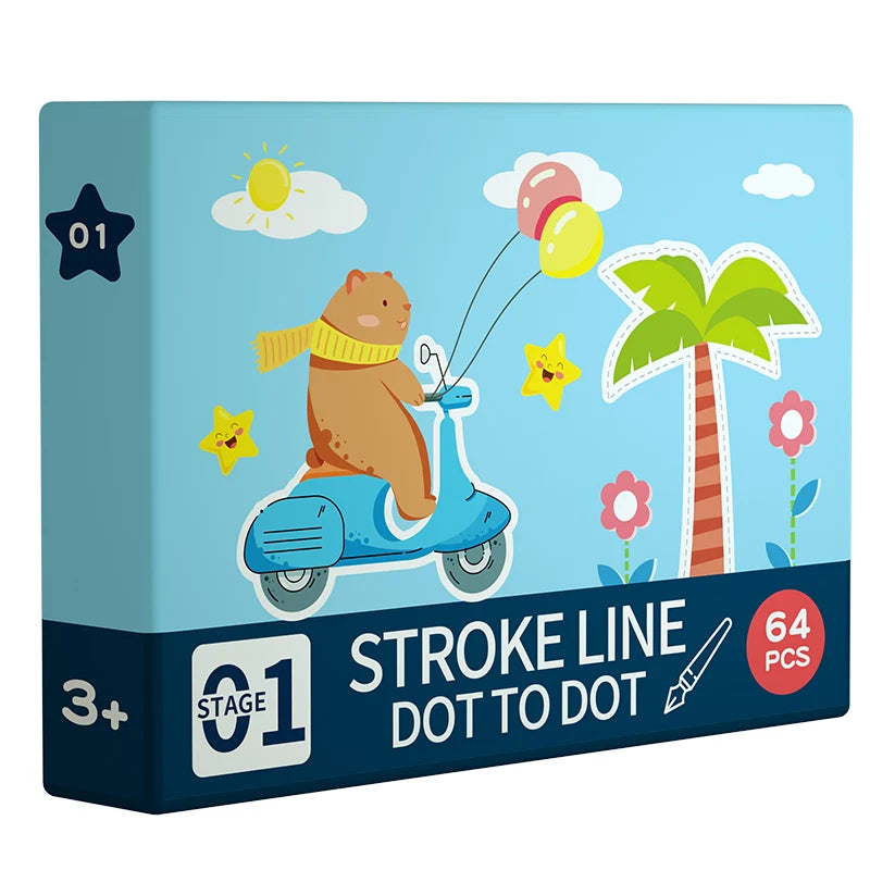 Hot Selling New Early Childhood Educational Toys for Children Support Dropshipping & Wholesales Pen Handwriting Practice Book