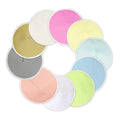 12*12cm Reusable Bamboo Breathable Breastfeeding Nipple Pads Washable Bowl Maternity Nursing Pad for Maternity Care