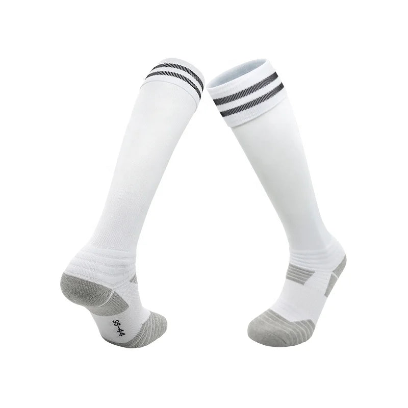 LINGTU Wholesale Professional Long Solid Football Socks Children'S Sports Socks Professional Youth Soccer Training Match Socks