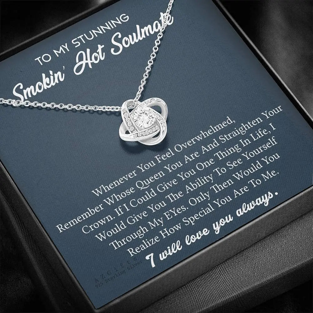 New Lover Gift Necklace Continuous Love Eternal Heart Pendant Necklace Gifts for Women