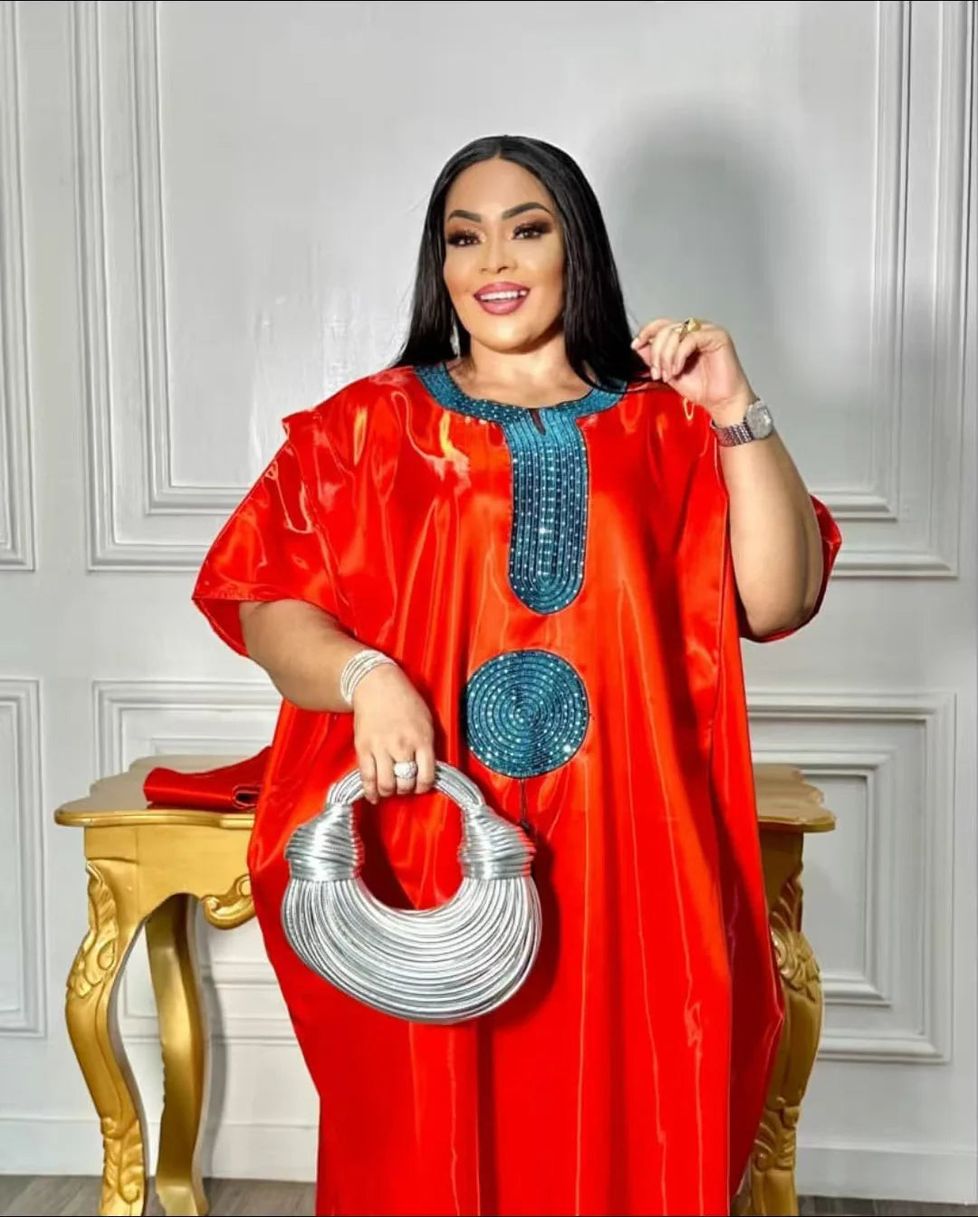 2025 Turkey African Coat and Dress Women Outfits Free Size High Material Women Clothes Robe