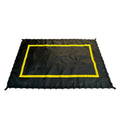 China Manufacturer Black PP Trampoline Fabric Professional Jumping Replacement Pat Fabric