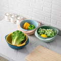 Simple Fashion Creative Drain Basket Home Living Room Fruit Plate Kitchen Sink Double Creative Fruit Basket