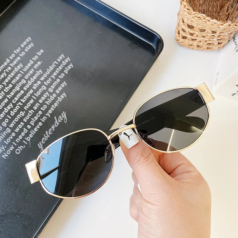 YTSQAA2-6011 Wholesale Fashion Retro Metal Polarized square Sunglasses Sun Glasses Custom logo Sunglasses Sunglasses Women 2021