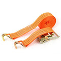 Wholesale DIY Truck Retainer Double Hook Cargo Tensioner Complete Thickening Orange Bundling Belt for Truck Use OEM Customizable