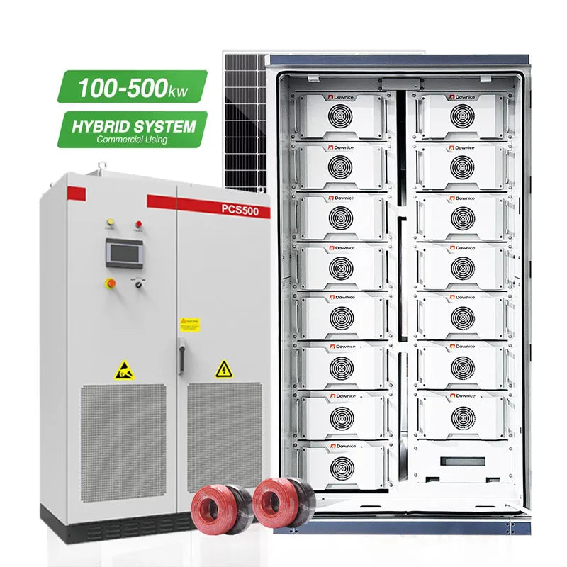 100KW 200kw Solar Battery System Plug and Play 500kw 600kwh Containerized Battery Energy Storage System