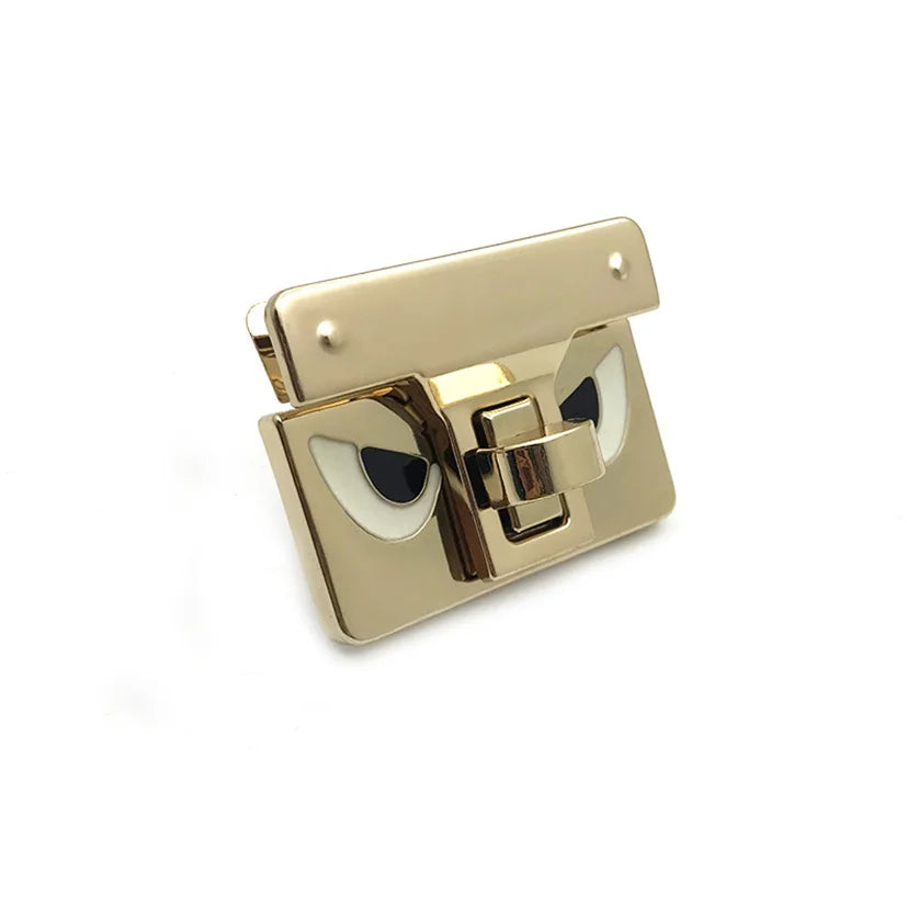 Deepeel AL613 Handbags Hardware Lock Purse Closure Clasp Bag Decorative Twist Locks