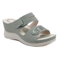 Hot Sale Walking High Heel Ladies Footwear New Designer Custom Outdoor Female Platform Wedges Sandal Shoes for Women