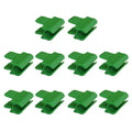Plastic Film Clips 11mm Diameter Plant Fixing Clamps Greenhouse Film Row Cover Netting Clips