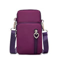 Women Men Nylon Hanging Hand Mini Mobile Phone Bag for Sports