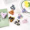 Hot Selling New Design Wholesale Cute Bear Shaped Acetate Hair Claw Clip for Girls Hair Decoration Hair Accessories