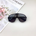 2025 Sunglasses Top Sale Luxury Fashion Beach Custom Logo One Piece Mirrored Lens Y2k Children Kids Sunglasses