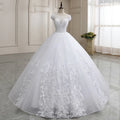 2023 New Trailing Wedding Dress Simple Fairy Backless Embroidery Wedding Dress Fresh Lace Dream White Wedding Dress
