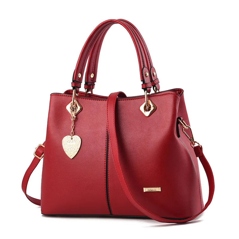 Manufacturer Retro Fashion Women Large Capacity Handbag Designer Top Handle Satchel Bag Sac Tassel Crossbody Shoulder Handbags