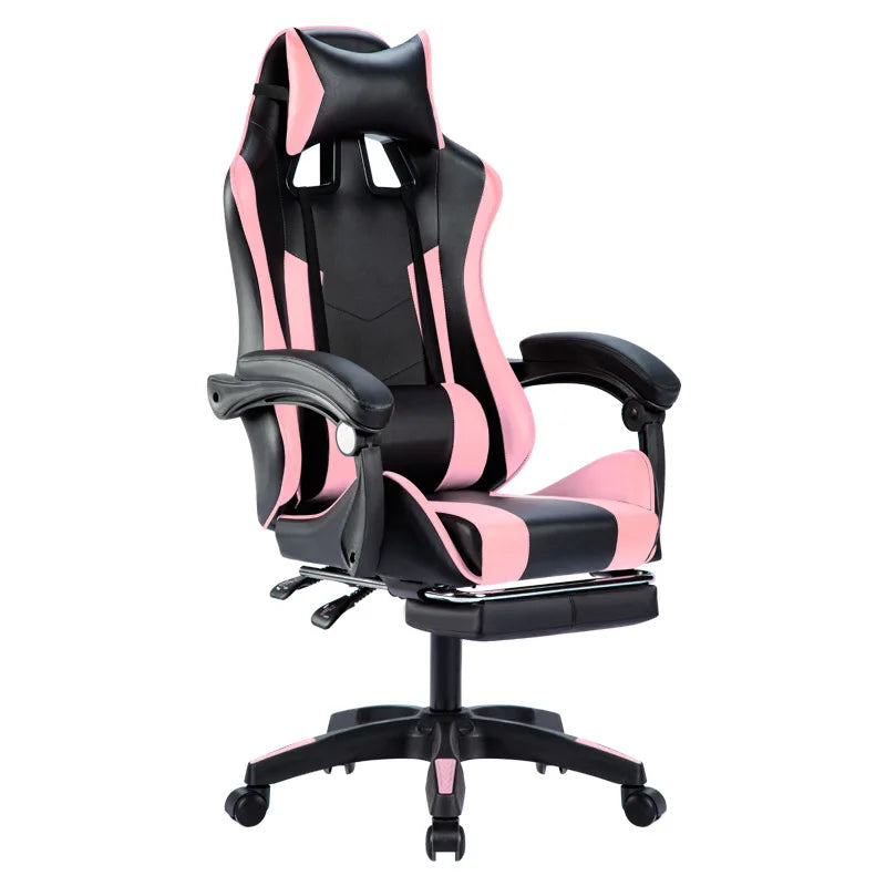 Hot Sale Custom LOGO Executive Style Swivel Gaming Office Chairs Racing Style High Back PU Leather Computer Game Chair