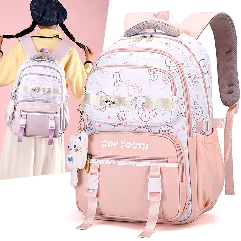 2024 Wholesale New Design School Bags Customized Fashion Cartoon Mochila Children's School Bags Backpack for Primary