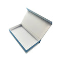 Black Matte Laminated Gift Boxes for Garments Black Printing Cardboard Package with Magnetic Closure and Embossing Handling