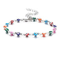 Eyes Pendants Anklet Rhinestone Pendants Charms Women Luxury Anklets Jewelry