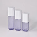 Biodegradable 90ml 120ml 140ml Round Cosmetic Packaging Frosted Empty Face Serum Cosmetic Lotion Pump Bottle