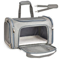 Cats Puppies up to 15 Lbs Europe & America Airline Approved Carrier Collapsible Travel Puppy Carrier Bag