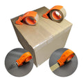 Carton Sealing Tape BOPP Single Sided Hand Held Tape Dispenser Gun 50mm Width 3 Inch Cores Waterproof Packing Box