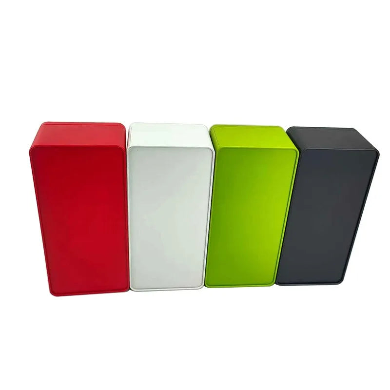 Custom Logo Eco-Friendly Metal Gift Packaging Recycled Rectangle Cookie Tin Box Unique Gift Box for Food Chocolate & Pet Food